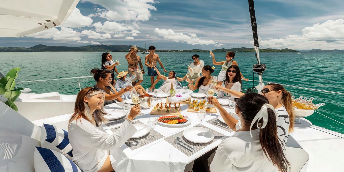 Аренда 55 футового катамарана Satisfaction на Пхукете